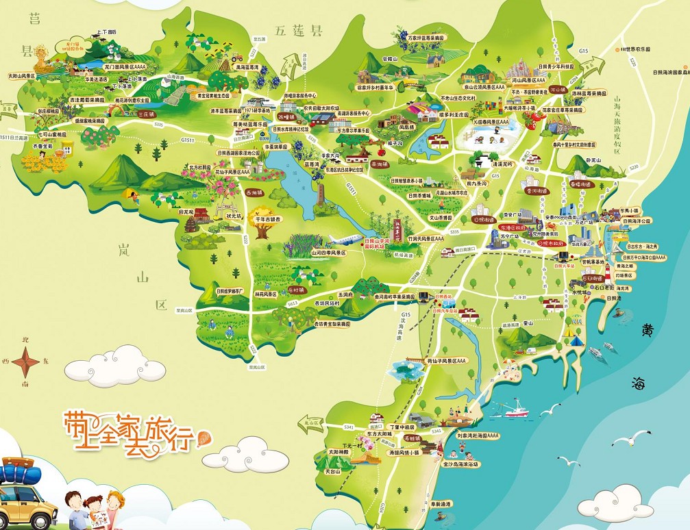 绥滨景区使用手绘地图给景区能带来什么好处？